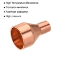 thumbnail image 4 of Uxcell Copper Reducing Coupling Fitting Straight with Sweat End, for Refrigeration Adapter 1/4 x 5/8 inch, 4 of 5