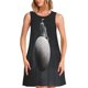 thumbnail image 1 of Fotbe Astronaut Sitting On Mercury Planet Vestido de Verano sin Mangas para Mujer – Vestido Midi Línea A, Estilo Camiseta Floral, Vestido Playero Casual y Fluido, 1 of 7
