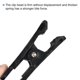 thumbnail image 4 of Clip de toldo multifuncional Uxcell, gancho de luz para camping, accesorios, negro, paquete de 8, 4 of 6