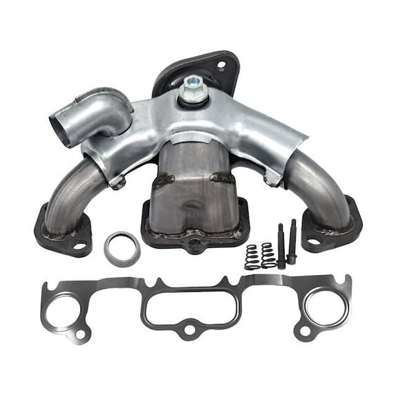 Exhaust Manifold - Compatible with 1985 - 1987 Oldsmobile Calais 2.5L 4-Cylinder 1986