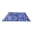 thumbnail image 2 of Ahgly Company Machine Washable Indoor Rectangle Abstract Blue Modern Area Rugs, 5' x 8', 2 of 4