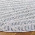 thumbnail image 3 of SAFAVIEH Martha Stewart Serenity Tamara Geometric Area Rug, Grey/Ivory, 6'7" x 6'7" Round, 3 of 7