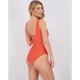 thumbnail image 3 of Real Essentials 3 Pack: Women's One Piece Swimsuit Modest Athletic Bathing Suit Adults & Teens - Available in Plus Size, 3 of 6