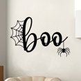 thumbnail image 2 of Clearance Halloween Wreath Burlaps Jack-o-Lantern Wreath Ghost-Face Door Hanger Halloween Ghost, 2 of 5