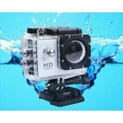 Koolulu 1080p 12MP Wide-Angle Sport Video Camera with Waterproof Case