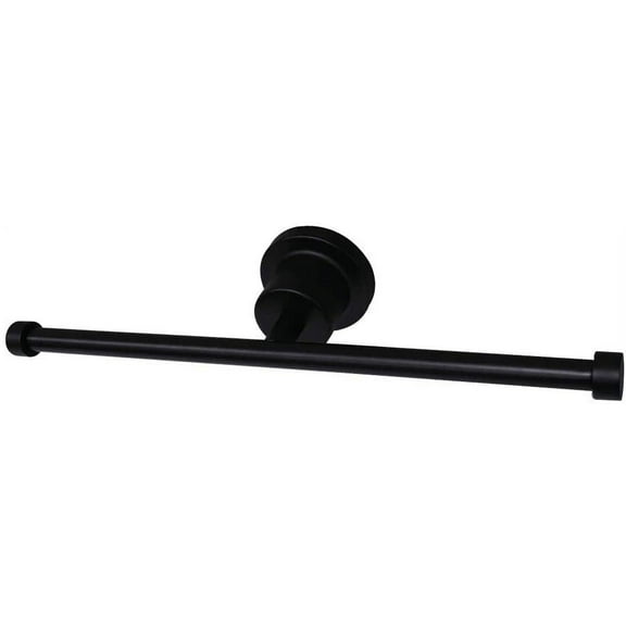 Kingston Brass BAH8218MB Concord Dual Toilet Paper Holder, Matte Black (Pack of 2)