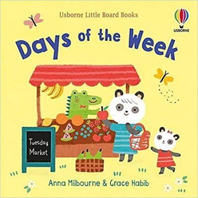 Pre-Owned Days of the Week Little Board Book (QR) (Unknown) 0794554342 9780794554347