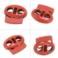 thumbnail image 3 of Spring Cord Lock, 30pcs Premium Zinc Alloy Spring Cord Lock Strong Springs Easy To Tighten Shoe Lace Toggles Stopper Gloves Lock For Drawstrings, 3 of 8