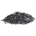 thumbnail image 3 of Triturado Vidrio Chips 100g/3.5oz 2mm-4mm Irregular Metálico Brillante Vidrio para Artesanía Bricolaje Jarrón Relleno Epoxi Resina Decoración, Negro, 3 of 5