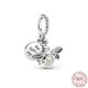 thumbnail image 1 of Abalorio de plata de ley 2022 para mujer, candado en forma de corazón dorado, abalorio de vela de cumpleaños, compatible con pulsera Pandora Original, joyería artesanal, novedad de 925, 1 of 4
