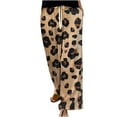 thumbnail image 2 of LSLJS Cadeaux pour Maman Pantalons Larges à Imprimé Léopard Mode Décontractée pour Dames Pantalons de Travail pour Femmes, 2 of 6