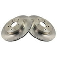 thumbnail image 2 of TRQ Rear Brake Rotors Set Vented Fits Select 2015-2021 Subaru Legacy Outback 2016-2022 WRX, 2 of 6