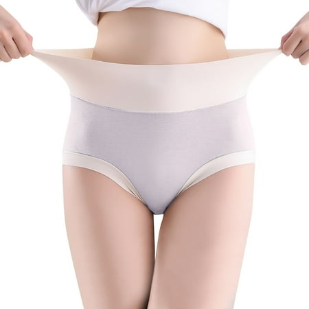 

Fashion Women Panties Lingerie Womens Cotton Underwear High Waist Stretch Briefs Soft Underpants Breathable Ladies Panties