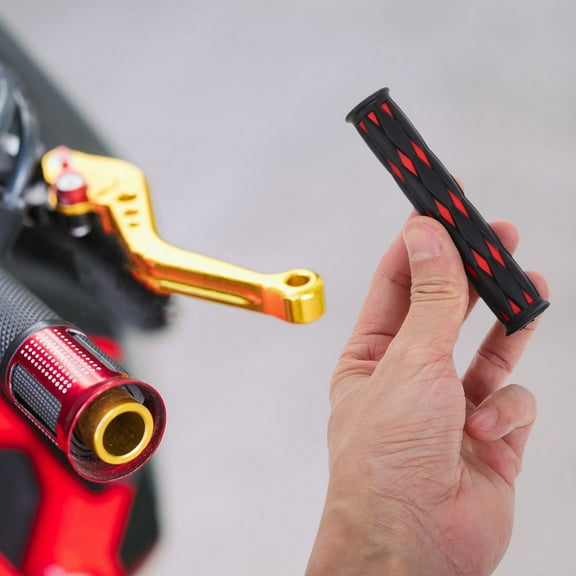 LABELEPH Motorcycle Accessories 1 Pair Multi Color Handlebar Covers with Vibration Reduction Function