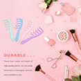 thumbnail image 4 of 4 Pieces Z-Shaped Wide Tooth Combs, Large Hair Comb Combs, Hair Gap Styling Comb, 4 of 5