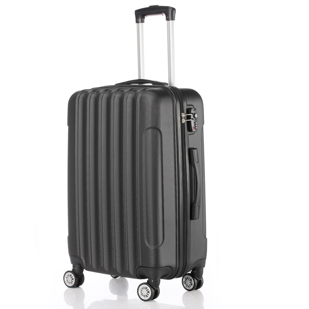 UBesGoo 3pcs 20 24 28" Luggage Travel Set Bag Trolley Suitcase w/TSA lock - image 4 of 9