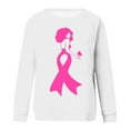 thumbnail image 4 of YABCSAZ Breast Cancer Shirts Tops for Women/Short Sleeve Shirts/Crewneck Shirt/Sweatshirt/Hoodie with Blessed Breast Cancer Pink Ribbon/Breast Cancer Awareness Breast Cancer Survivor Gifts for Women, 4 of 4