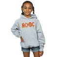 thumbnail image 2 of AC/DC Girls Distressed Red Logo Hoodie, 2 of 5