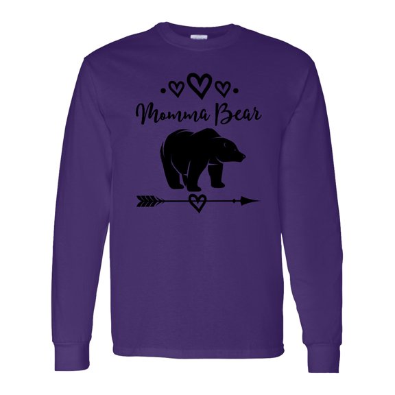 Inktastic Momma Bear Tribal Arrow Long Sleeve T-Shirt