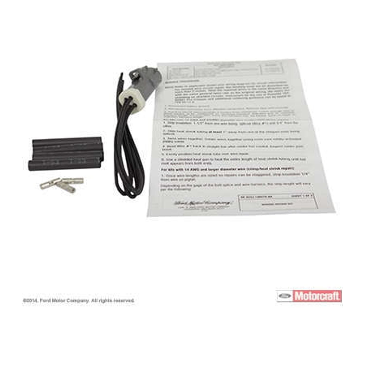 Motorcraft Parking / Turn Signal / Stop Light Connector WPT-1298 Fits select: 2010-2023 FORD F250, 2010-2023 FORD F350