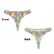 thumbnail image 3 of Balery Colorful Easter eggs Tangas de Algodón para Mujer con Estampado – Ropa Interior Sexy, Transpirable, G-string-Medium, 3 of 6