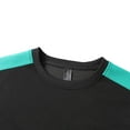 thumbnail image 5 of SYMOID Hoodless Sweatshirt Men Color Blocking Lightweight Pullover Sweatshirt Fall and Winter Mens Clothes Black, 5 of 5