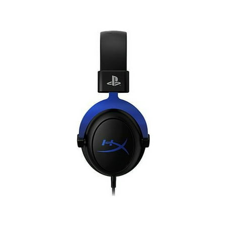 HyperX - Cloud Wired Stereo Gaming Headset for PS5 and PS4 - Black/Blue