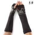 thumbnail image 4 of Winter Arm Sleeves Rabbit Cute Elastic Unisex Thumb Hole Arm Warmers Arm Covers, 4 of 10