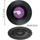 thumbnail image 2 of Posavasos musicales con soporte para tocadiscos de vinilo, juego de 6 posavasos para bebidas para amantes de la música, 2 of 5