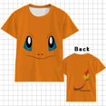 thumbnail image 1 of Camiseta de Pokémon para niños y niñas, camisa con estampado 3d de Pikachu, manga corta, informal qym unisex, 1 of 2