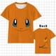 thumbnail image 1 of Camiseta de Pokémon para niños y niñas, camisa con estampado 3d de Pikachu, manga corta, informal qym unisex, 1 of 2