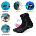 thumbnail image 3 of Panzexin 3mm Neoprene Diving Socks, Snorkeling Beach Socks with Sand-Proof Sole, Comfort Fit for Fins & Water Sports, 3 of 7