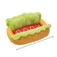 thumbnail image 2 of Hohaski Hot Dog Dog Bed,Hot Dog Pet Bed,Small Bun Dogs and Cats Bed with Non-Slip Bottom Removable Washable for All Pets, 2 of 7
