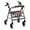 American Flag, variant on HELLHERO New Year Theme Rollator Walker Seat Covers Dust Proof Rollator Walker Seat Back Covers & Stain Proof for Elder with Comfortable Non-Slip Fit