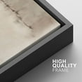 thumbnail image 4 of PixonSign Framed Canvas Print Wall Art Set Gray Pastel Watercolor Color Field Abstract Shapes Illustrations Modern Art Bohemian Nordic Relax/Calm - 16"x24"x3 Black, 4 of 5