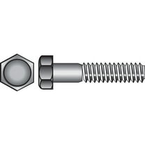 Hillman 5/8" Zinc Plated Steel Hex Bolt