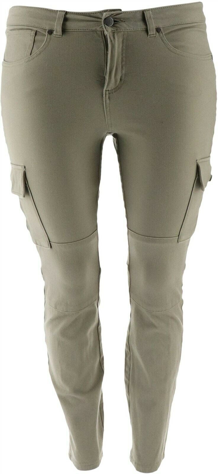 GILI Colored Denim Cargo Jegging Women 