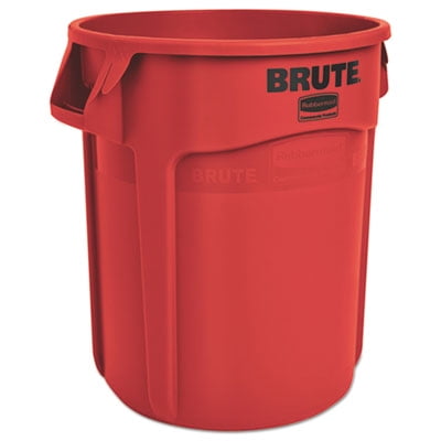 Rubbermaid Commercial Utility Container,10 gal.,Red FG261000RED