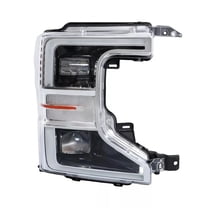 Full LED Headlight For 2020-2022 Ford F250 F350 Super Duty Chrome Trim Right