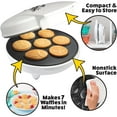 thumbnail image 2 of Waffle Wow Sports Waffle Maker- Make Breakfast a Slam Dunk- Bakes 7 Themed Pancakes Including Football, Baseball, Basketball, Soccer, Tennis & More- Electric Nonstick Pan Cake Bakes, 2 of 5