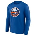 thumbnail image 2 of Men's Royal New York Islanders Primary Logo Team Long Sleeve T-Shirt, 2 of 3