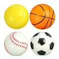 thumbnail image 6 of 12pcs Soft Tennis Globes Kids High Bounces Globes for Indoor/Outdoor Game Multiple Pack Soft Sponge Foam Tennis Globes, 6 of 9