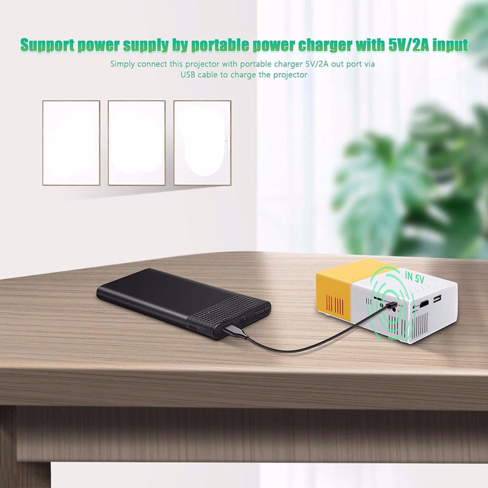 AZXY Mini Projector with Wifi Bluetooth,4k Projectors,Smart Projector Tv,Cheap Wifi Projector with Speakers for Phone Outside
