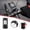 *New--Black, variant on 3-in-1 Bicycle Light Set with Wireless Speedometer & Horn, USB Rechargeable Waterproof Headlight for Cycling Safety