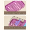 thumbnail image 7 of Travel Soap Holder with Lid, Portable Soap Container Box with Draining Dish and Lanyard, ABS Double-Layer Compact Tray for Shower, Outdoor Camping, Vacation, Bathroom, and Hiking, 1 Pcs, 4.25x2.87", 7 of 7