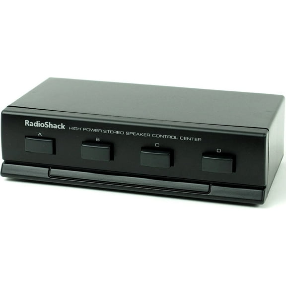 RadioShack High Powered Four Way Stereo Speaker Selector Control Center