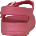thumbnail image 6 of Norty Boy Girl Children Toddler Little and Big Kid 2 Strap Slide Sandal 41905-11MUSLittleKid (Pink Strap), 6 of 7