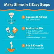 Elmers Liquid School Glue, Clear, Washable, 5 Ounces, 3 Count