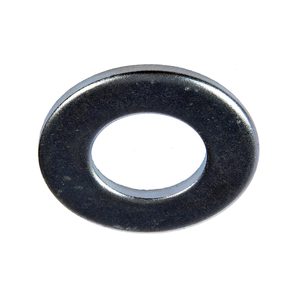 KarParts360 Flat Washer | Steel | Natural/Zinc-Plated Finish | Flat Type | 1/2 Inches Callout Size | 1/2 Inches Inside Diameter
