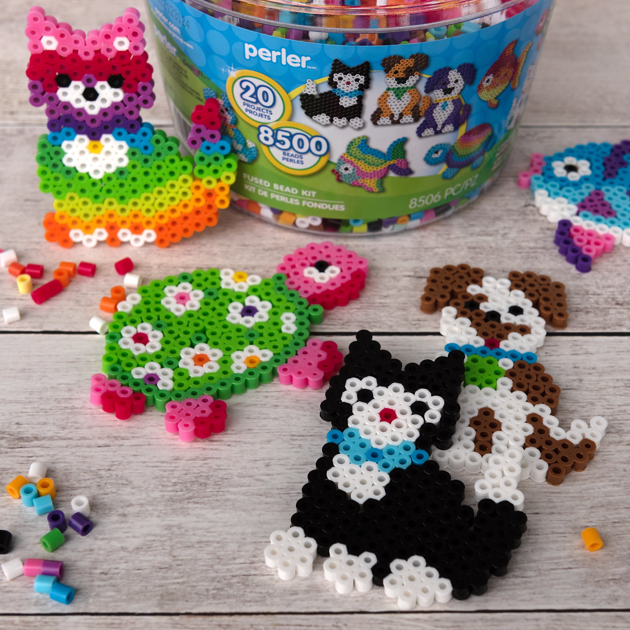 20 Easy Animal Perler Bead Patterns For Kids - DIY Crafts